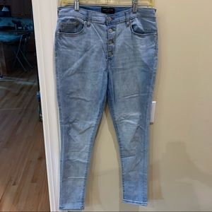 Banana Republic Women’s High-Rise Light Wash Jeans